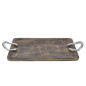 REGALO BANDEJA MADERA ASA HERRADURA 65x31x7