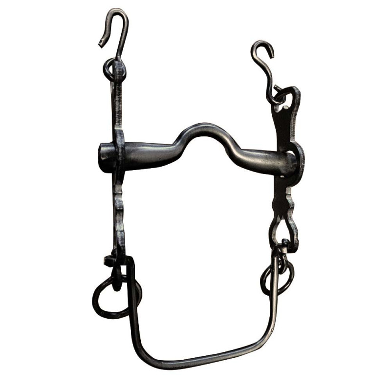 BOCADO VAQUERO INOX ENVEJECIDO FIJO 5/5 nº2H 12.5