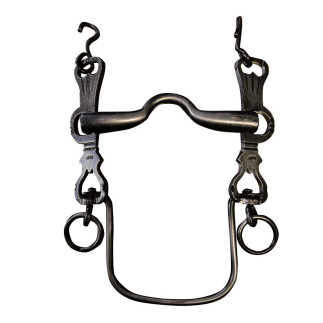 BOCADO VAQUERO INOX ENVEJECIDO ARTICULADO 5/5 nº2H