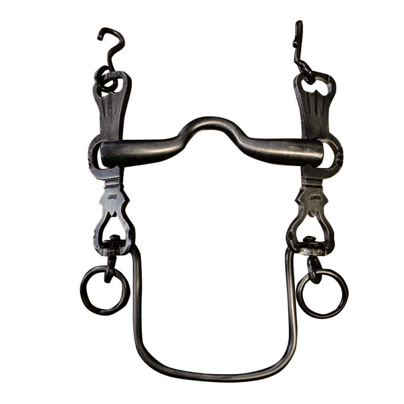 BOCADO VAQUERO INOX ENVEJECIDO ARTICULADO 5/5 nº2H