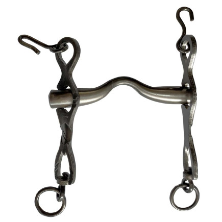 BOCADO PORTUGUÉS INOX ENVEJECIDO nº7 12.5cm