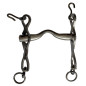 BOCADO PORTUGUÉS INOX ENVEJECIDO nº7 12.5cm