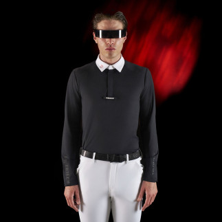 CAMISA EQUESTRO MEN´S RIDERTECH POLO SHIRT LS