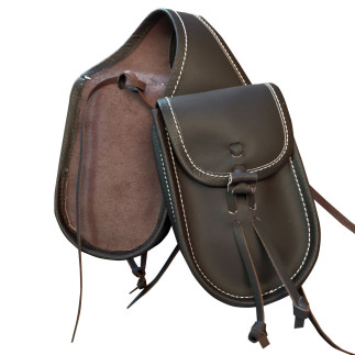 ALFORJA DELANTERA NUEVA PARA SILLA CUERO