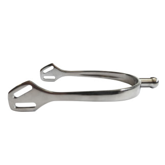 ESPUELA EQUESTRIAN INOX Z418 GALLO 2cm BOLA