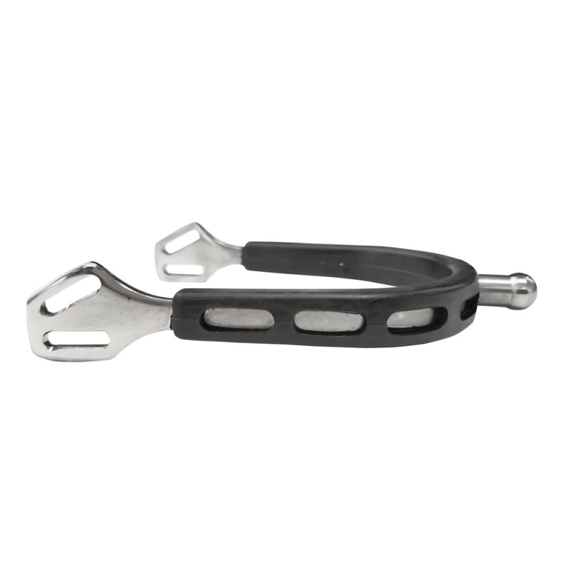 ESPUELA EQUESTRIAN INOX/GOMA Z427 GALLO 1.5cm BOLA