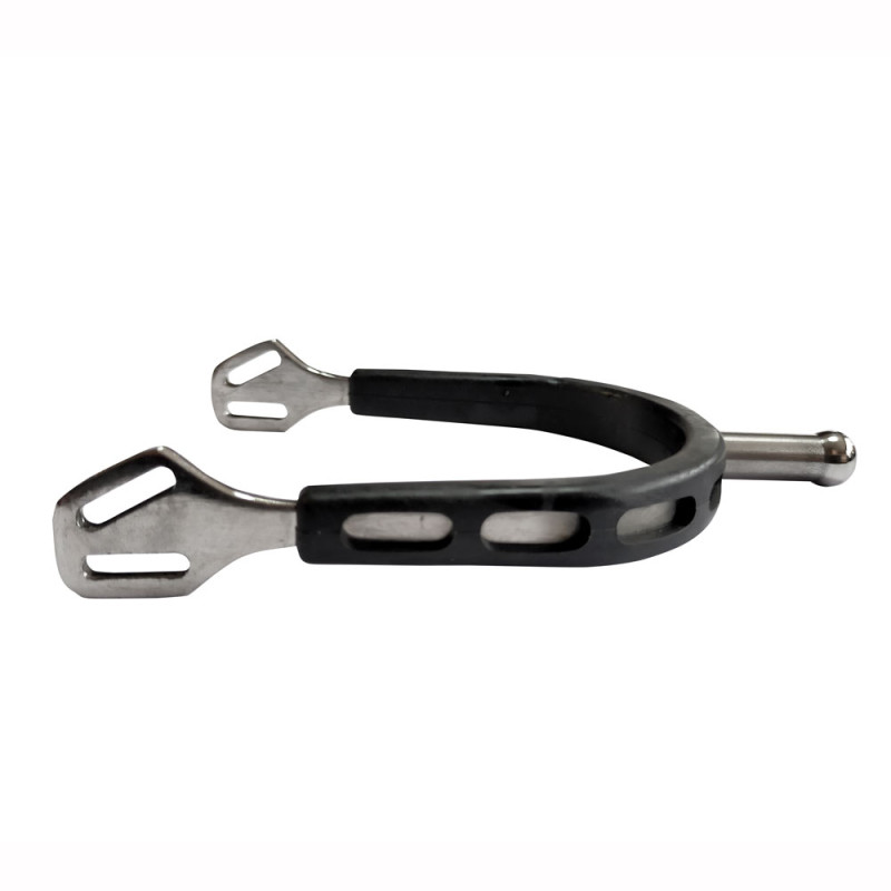 ESPUELA EQUESTRIAN INOX/GOMA Z429 GALLO 2.5cm BOLA