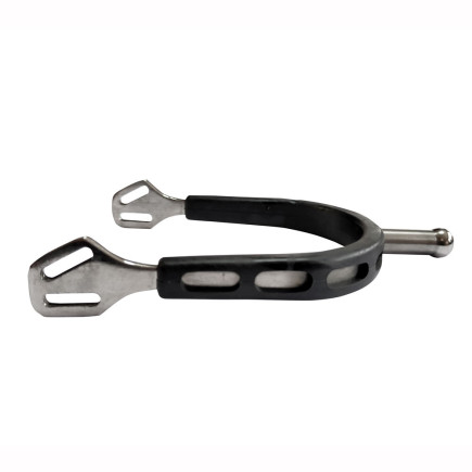 ESPUELA EQUESTRIAN INOX/GOMA Z429 GALLO 2.5cm BOLA