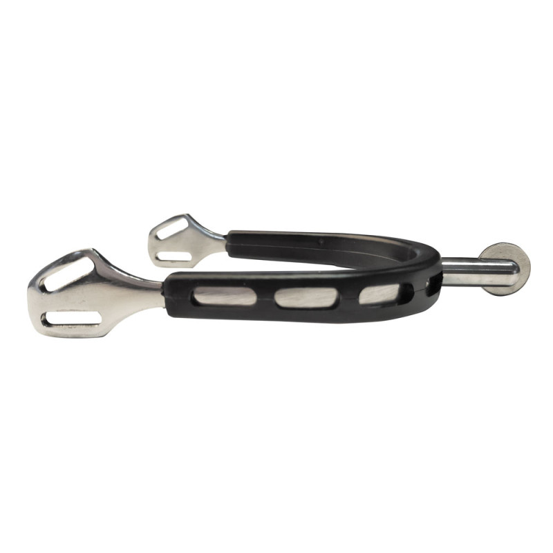 ESPUELA EQUESTRIAN INOX/GOMA Z434 GALLO 2.5cm R/PE