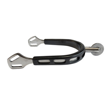 ESPUELA EQUESTRIAN INOX/GOMA Z442 GALLO 3cm R/GRAN