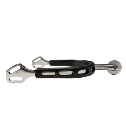 ESPUELA EQUESTRIAN INOX/GOMA Z444 GALLO 4cm R/GRAN