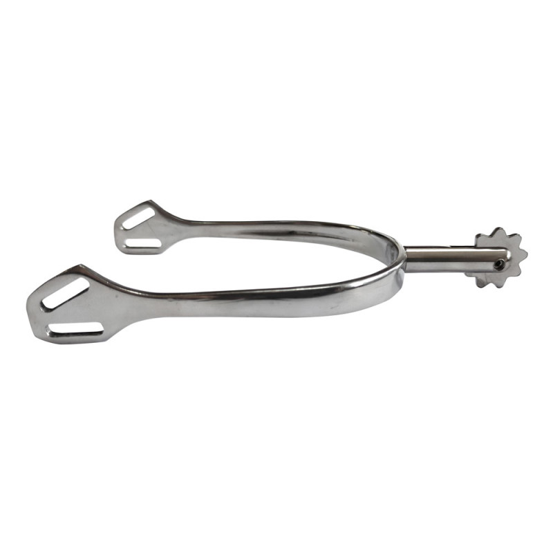 ESPUELA EQUESTRIAN INOX Z445 GALLO 4cm R/ESTRELLA