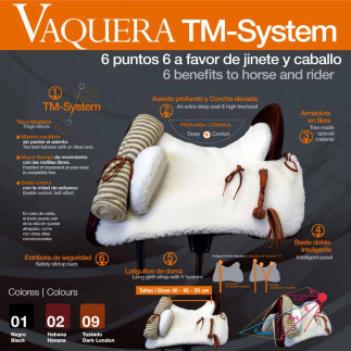 SILLA ZALDI C. VAQUERA TM-System