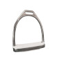 ESTRIBO INGLÉS INOX CON TACO A01-14K 12cm
