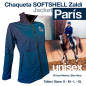 CHAQUETA SOFTSHELL ZALDI PARÍS AZUL