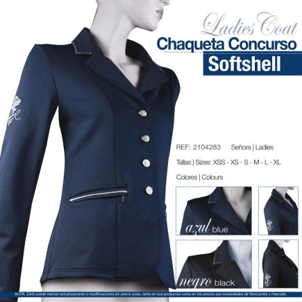 CHAQUETA CONCURSO SOFTSHELL LADIES