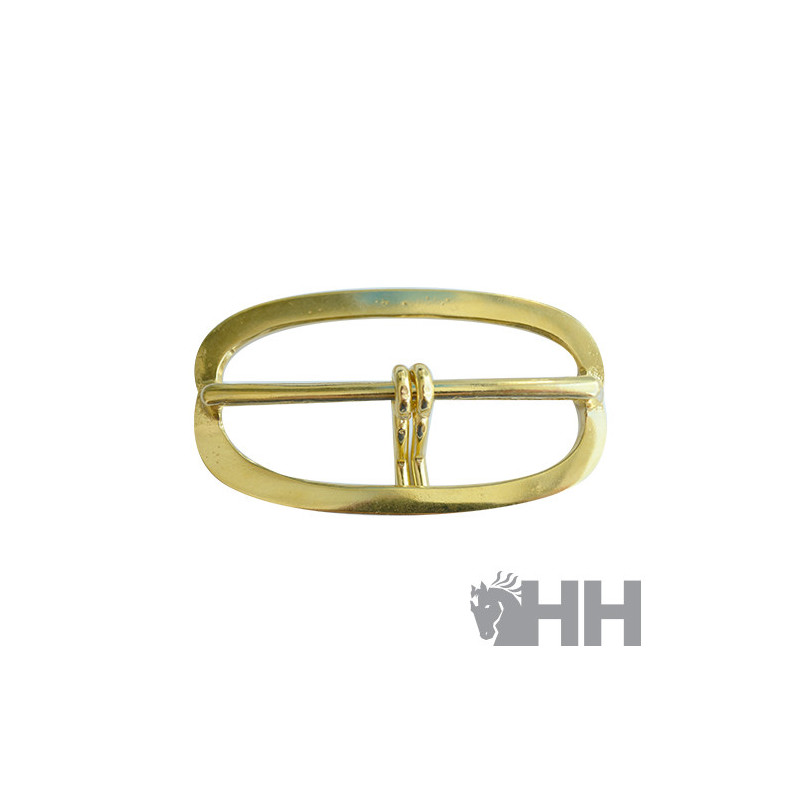 HEBILLA COLLAR DE VACA OVALADA LISA