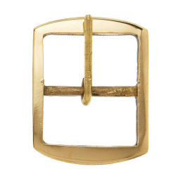 HEBILLA COLLAR DE VACA RECTANGULAR LISA