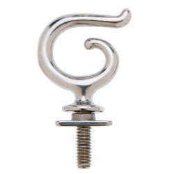 GANCHO SOBRE AGUJA ENGANCHE PARA TRONCO INOXIDABLE