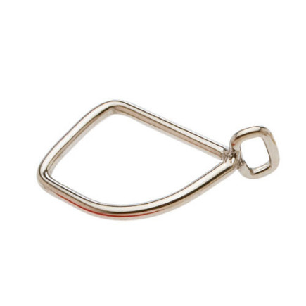 PASARIENDAS ENGANCHE TRIANGULAR SIN ROSCA INOXIDABLE