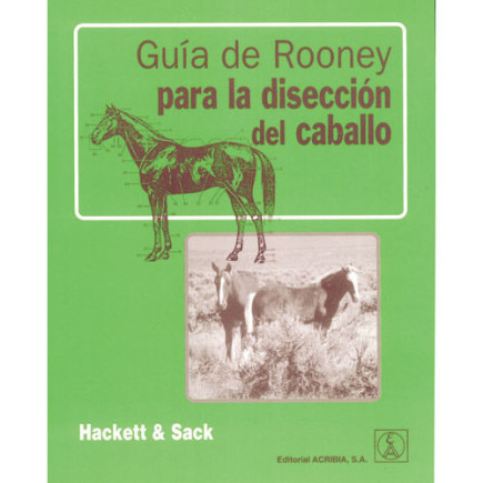 LIBRO GUIA DE ROONEY PARA LA DISECCION DEL CABALLO