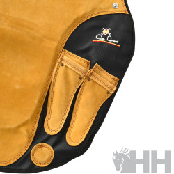 DELANTAL HERRADOR CON CUERO ELITE PRO FIBRA-SERRAJE