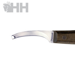 LEGRA DIAMOND DROP BLADE MANGO MADERA HOJA CURVA ESTRECHA