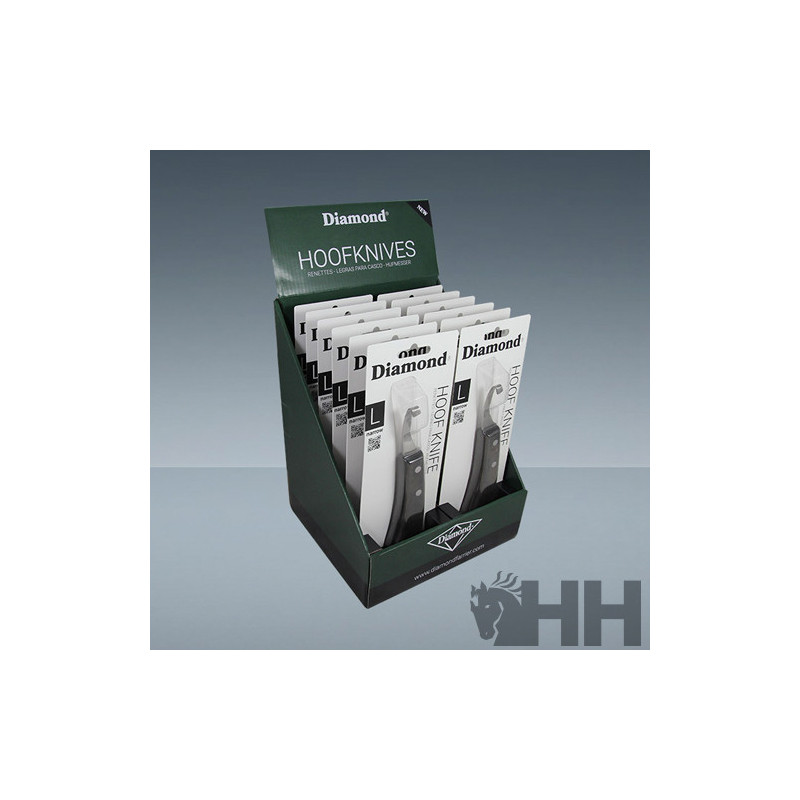 LEGRA DIAMOND MANGO MADERA HOJA PLANA DOBLE CORTE