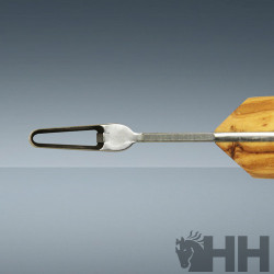LEGRA DOUBLE-S LOOP KNIFE VET HOJA ANILLO