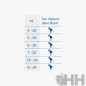 HERRADURA KERCKHAERT KINGS SUPER SOUND BLUE BOND ALUMINIO 1 PESTAÑA DELANTERA