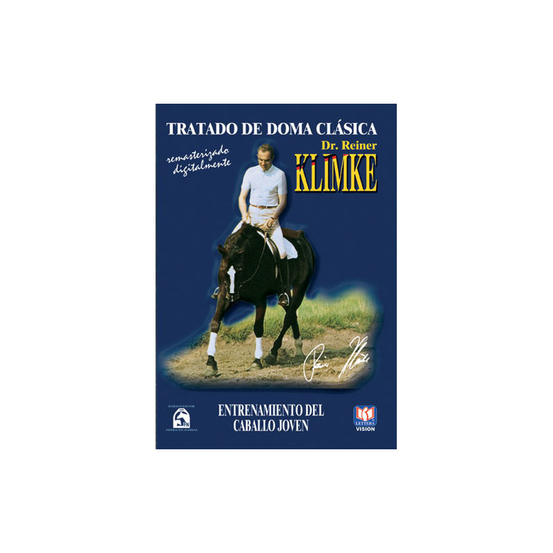 DVD TRATADO DE DOMA CLÁSICA ENTRENAMIENTO DEL CABALLO JOVEN