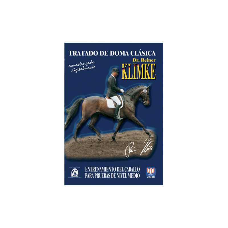 DVD TRATADO DE DOMA CLÁSICA ENTRENAMIENTO DEL CABALLO PARA PRUEBAS NIVEL MEDIO