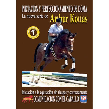 DVD INICIACIÓN Y PERFECCIONAMIENTO DE DOMA. COMUNICACIÓN CON EL CABALLO