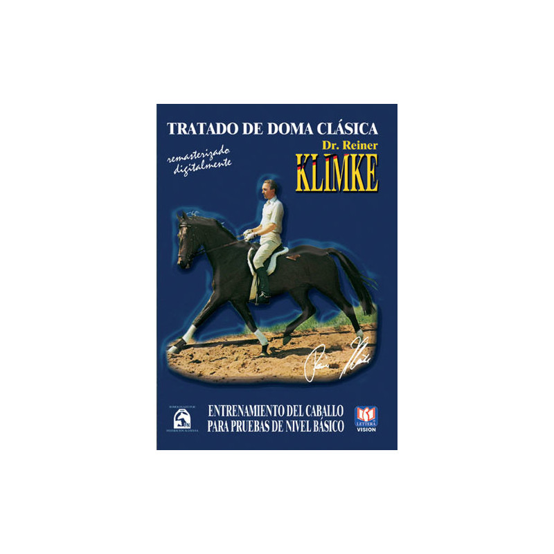 DVD TRATADO DE DOMA CLÁSICA ENTRENAMIENTO DEL CABALLO PARA PRUEBAS NIVEL BÁSICO