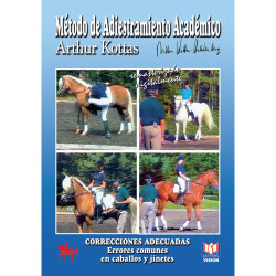 DVD MÉTODO DE ADIESTRAMIENTO ACADÉMICO CORRECCIONES ADECUADAS. ERRORES COMUNES EN CABALLOS Y JINET