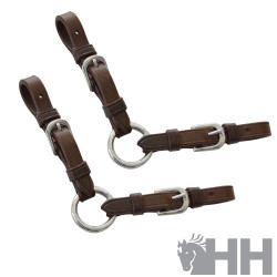 PUENTE PELHAM LEXHIS GREEN CUERO CON HEBILLAS ARTICULADO (PAR)