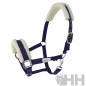 CABEZADA CUADRA LEXHIS NYLON DOBLE ACOLCHADA CON BORREGUILLO SINTÉTICO Y MOSQUETON
