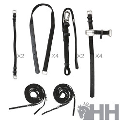 JUEGO PIEZAS CONVERSION PECHOPETRAL ENGANCHE LEXHIS HANOVER ANATÓMICO SENCILLO A DOBLE