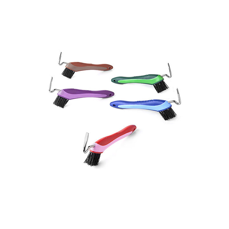 LIMPIACASCOS LEXHIS SOFT LINE CON MANGO Y CEPILLO