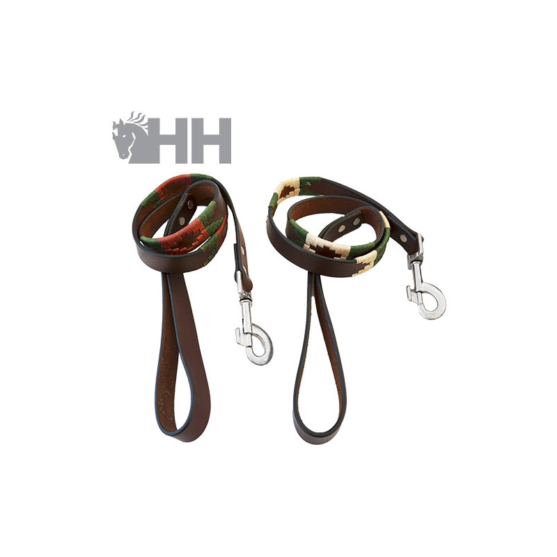 CORREA LEXHIS PARA PERROS CUERO MODELO NAVAJO