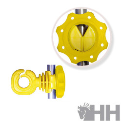 AISLADOR ELECTRICO LLAMPEC Nº6 PARA VARILLA E HILO (CAJA 10 UNIDADES)