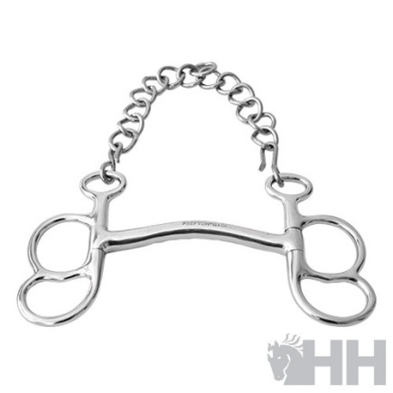 BOCADO SEFTON BARCELONA 2 ANILLAS CON EMBOCADURA ARCO