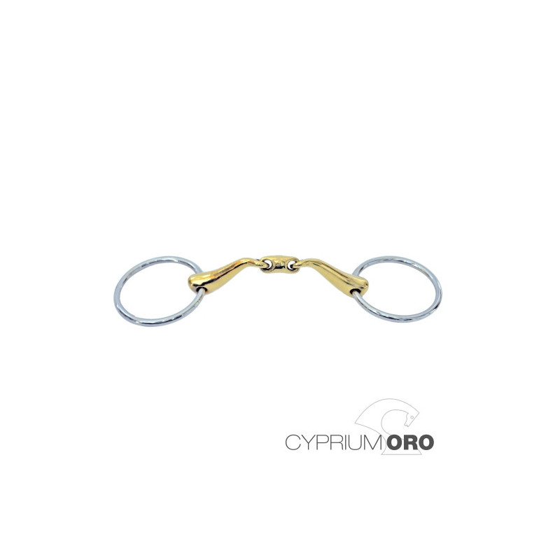 FILETE SEFTON CYPRIUM ORO ANILLA EMBOCADURA 45º PARTIDA DOBLE