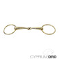 FILETE SEFTON CYPRIUM ORO ANILLA EMBOCADURA MACIZA GROSOR 14 MM