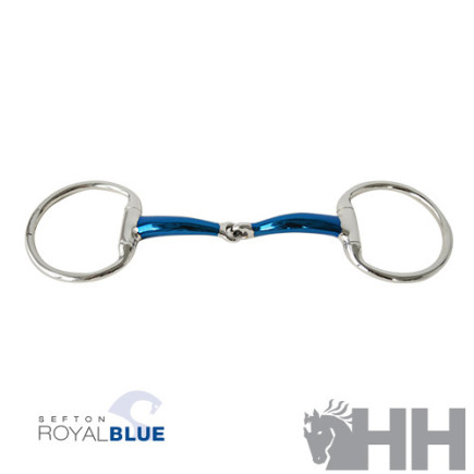 FILETE SEFTON ROYAL BLUE OLIVA CORTA EMBOCADURA PARTIDA GROSOR 14 MM