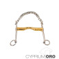 BOCADO SEFTON CYPRIUM ORO DOMA EMBOCADURA GROSOR 18 MM