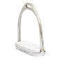 ESTRIBO INGLES SEFTON COMPACTO INOXIDABLE CON TACO (PAR)