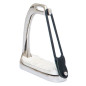 ESTRIBO INGLES SEFTON SEGURIDAD INOXIDABLE CON GOMA LATERAL Y TACO (PAR)