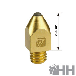 RAMPLON VAILLANT ROSCA 3/8 CAB.CUAD.12mm ALTURA 20,5mm PUNTA CONO VIDEA