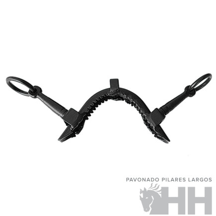 MUSEROLA HH TORNO/SERRETA CON PILARES Y PASADORES METALICOS